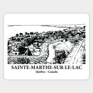 Sainte-Marthe-sur-le-Lac - Québec Magnet